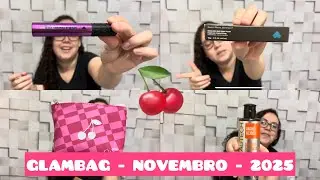 GLAMBAG NOVEMBRO 2025 - CHERRY 🍒#glam #glambag #glambox #glam #dica #unboxing #beleza #cosmetics