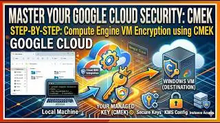 Using Customer Managed Encryption Keys (CSEK) in Compute Engine in Google Cloud (GCP)