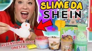 E' MUFFA?😱 Apro SLIME COSTOSI da SHEIN! Recensione 100% onesta