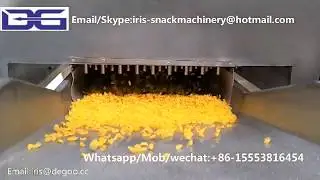 Kelloggs nestle corn flakes cereal snack food making extruder machine/production line