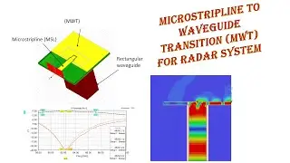 Microstripline to Waveguide Transition (MWT) for Radar System in HFSS