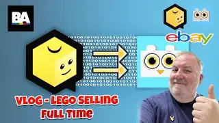 VLOG52 - Selling Used Lego Sets FAST!! Syncing Bricklink to Brickowl, Uploading Lego for More Sales