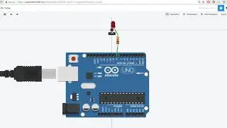 Учебник Arduino UNO №1 — Введение в Arduino с помощью схем TinkerCAD