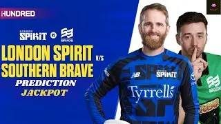 London Spirit vs Southern Brave The Hundred 2025 26th Match Prediction| #thehundred2025prediction