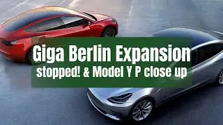 TESLA STOPS Giga Berlin Expansion! Close up of Model Y Performance Giga Berlin!