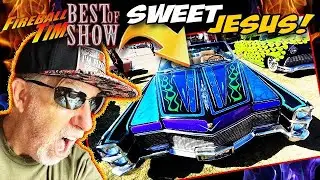 INCREDIBLE KUSTOM CADILLAC LOWRIDER! - Fireball Tim BEST OF SHOW