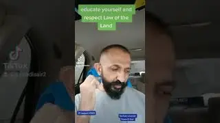 educate yourself and respect Law of the Land  #duniadisair #duniyadisair