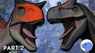 Carnotaurus vs Allosaurus | Animation (Part 2/6)
