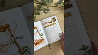 making the calendar for my 2024 june bujo ✨ full video on youtube! bujo ideas for beginners