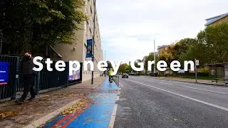 Stepney Green - Bow - Mile End Road - Cycling through London - East London - Whitechapel