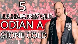 5 LUCHADORES QUE ODIAN A STONE COLD *Muchos lo odian en WWE
