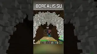 Майнкрафт постройки! Красивые микроблоки. Техномагия  #minecraft #borealis