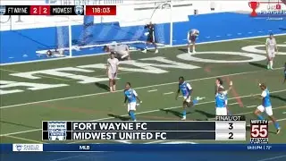 Fort Wayne FC extends final USL League Two season with comeback overtime playoff win