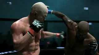 EA SPORTS UFC 5 ,counter Lead Hook with Overhand