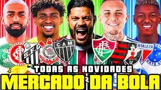HULK NO FLUMINENSE? CRUZEIRO ROUBA VITÃO DO FLAMENGO! HUGO SOUZA NO MILAN – MERCADO DA BOLA