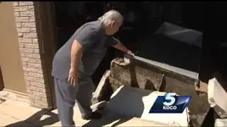 Moore family’s tornado shelter comes out of ground after first use