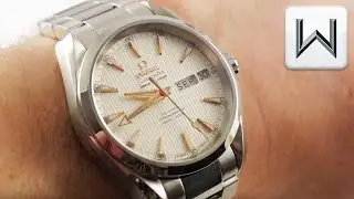 Omega Seamaster Aqua Terra Annual Calendar 38.5mm 231.10.39.22.02.001 150M Luxury Watch Review
