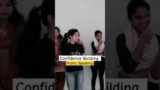 Public Speaking Training - Confidence Building #shorts