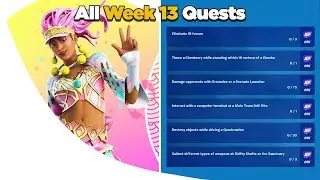 Fortnite Chapter 3 Season 1 week 13 challenge guide.