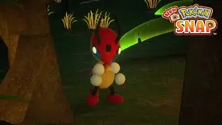 New Pokemon Snap - An Unusual Spot (4 Star Ledian) | LenTalk Request [Founja Jungle (Night)]