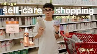 let's go self care shopping at target | restocking my shower, essentials, + product recs