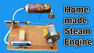 how to make steam engine at home | homemade steam engine | engine kese banaye