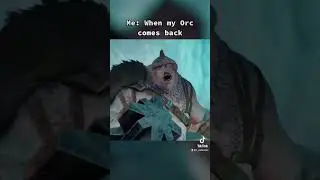 Me: When my orc comes back to life #shadowofwar #funnygameplay #memes
