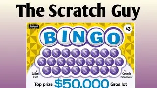 OLG Instant Bingo Scratch Ticket