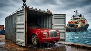 We Found a Red Rolls-Royce at the Bottom of the Ocean us factory tours 