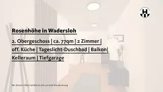 Rosenh&ouml;he Wadersloh | 2. Obergeschoss Wohnung 7 | Virtueller Rundgang