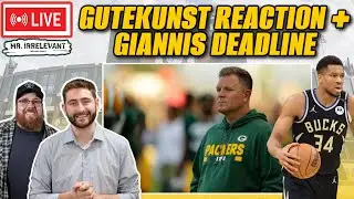 LIVE REACTION: Packers GM Gutekunst Speaks! + Giannis Update — Will He Stay in Milwaukee?