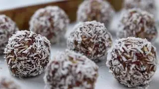 No Bake Energy Bites with Dates and Nuts (Vegan, Paleo, Keto)