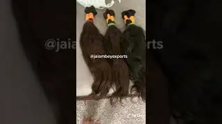 Indian Temple Human Bulk Hair by Jai Ambey Exports. || Indian Hair || Hair Extensions || #jaiambey