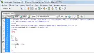 PHP tutorial 11. Bucle Do While