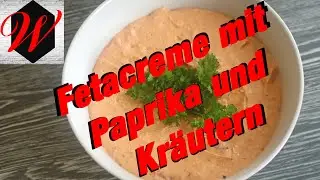Fetacreme mit Paprika und Kr&auml;utern