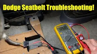 How to fix seatbelts that won't extend, 1998-2001 Dodge Ram