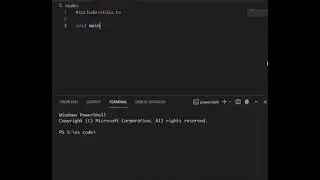 Multiplication of two numbers in C program | using visual Studio code software