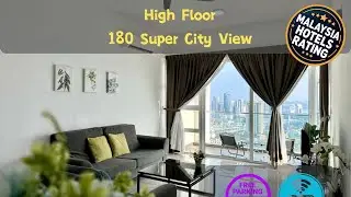 Pinnacle Tower (27) High Floor Near Ksl Tv box JB | Johor Bahru, Malaysia | Hotel Review 🌟