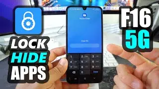 Как заблокировать и скрыть приложения на Samsung Galaxy F16 | Защищённая папка