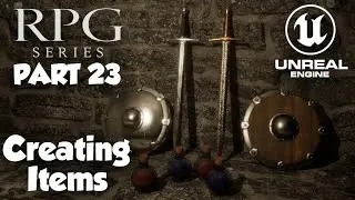 RPG Series Part 23 | Creating Items In Data Table | Inventory Part 3 | Unreal Engine 5 Tutorial