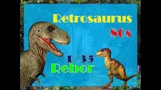 REBOR 1/35 Retrosaurus 80s T-Rex