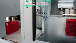 Automatic Fruit and Vegetable Plastic Crate Frame Screen Printing Machine