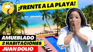 APARTAMENTO FRENTE A LA PLAYA EN VENTA EN JUAN DOLIO 😍| TOTALMENTE AMUEBLADO 🤯🏖️🏊😎