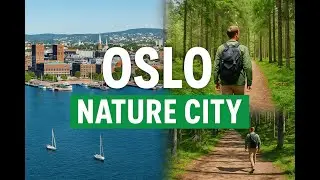 Oslo, Norway in 4K | Nature, Fjords & Nordic Calm