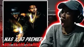 Nas Over DJ Premier Beats?! 🤯 | Light Years Album Reaction