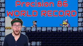 Precision 86 WORLD RECORD in 17:25 | SMW Kaizo - Cloud World