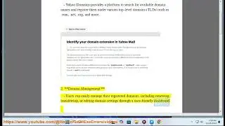 Yahoo domains: Does Yahoo sell domain names?