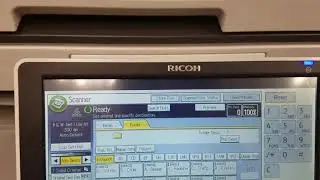 Ricoh C3004ex how to change scan default