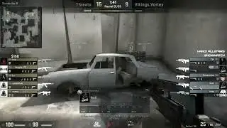 Vikings.Vortex NORT 1 vs 3 Ninja Defuse vs Threat - Caster Hoa Ball trước v&agrave; Bomman sau