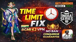 How to Fix 6 Hours Limit in Bgmi | Bgmi 6 Hours Limit Solution 4.2 | Fix 6 Hour Limit in Bgmi 4.2